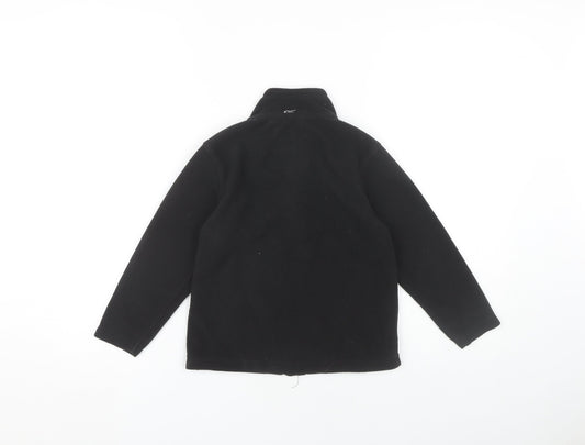 Regatta Boys' Black 5-6 Years Basic Jacket, Full Zip
