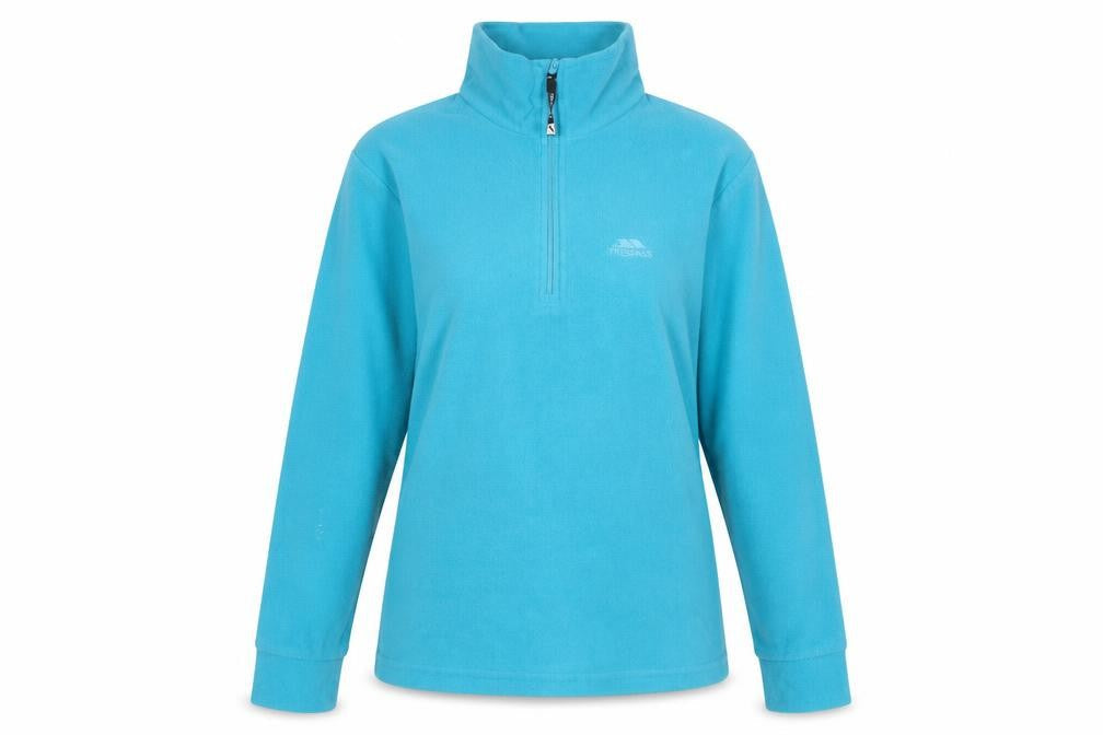 Womens UK S Regular Trespass Blue Pullover Sweatshirt
