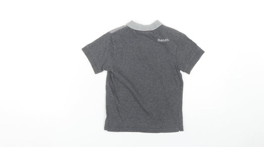 Bench Boys' Grey Polo Shirt, 5-6 Years, Casual Style