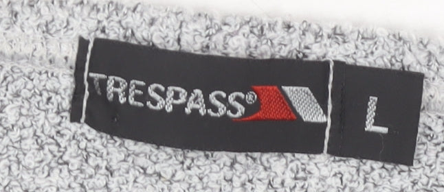 Trespass Women's Grey V-Neck Pullover Jumper Size 12