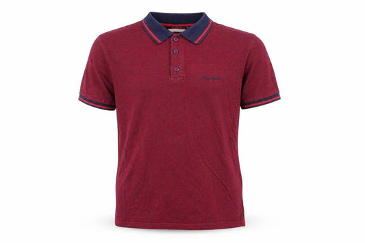 Pierre Cardin Men's Red Polo Shirt Size M