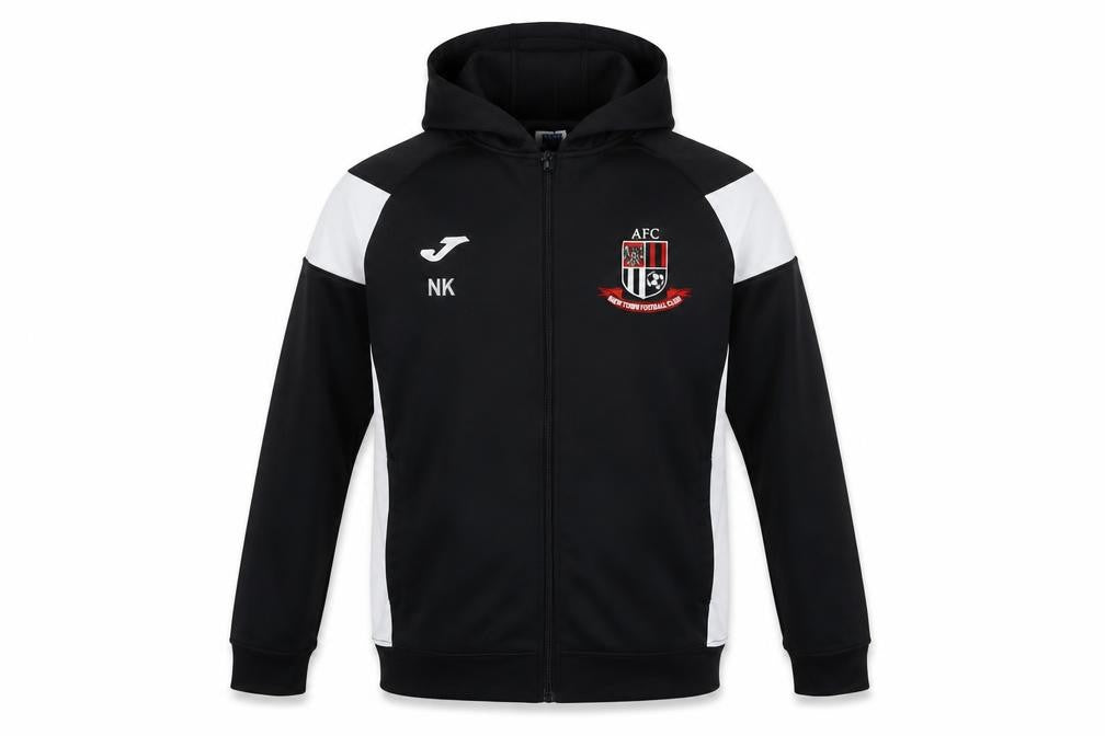 Joma Boys' Black Hoodie 2XS Sports Full Zip
