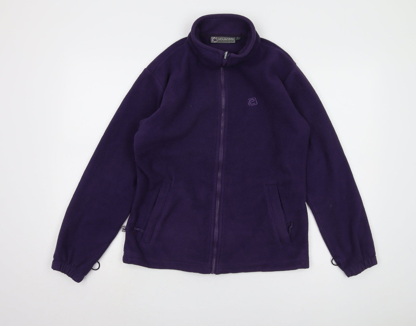 Mountain Essentials Women's Purple Fleece Jacket Size 8