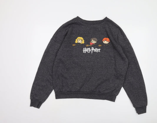Harry Potter Grey Unisex Sweatshirt UK 10