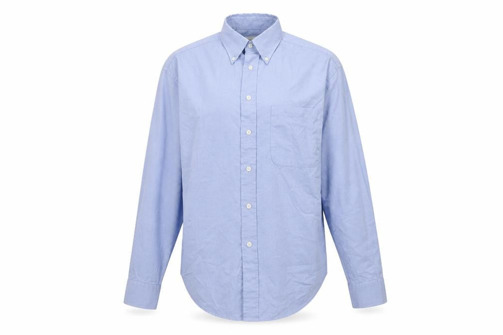 Savoy Taylors Guild Blue Men's Button-Up Shirt