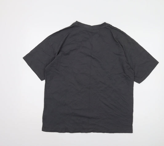 Nirvana Grey Unisex T-Shirt M Short Sleeve Music Tee