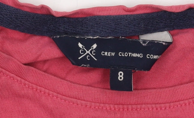 Crew Clothing Company Women's Red T-Shirt - Size 8