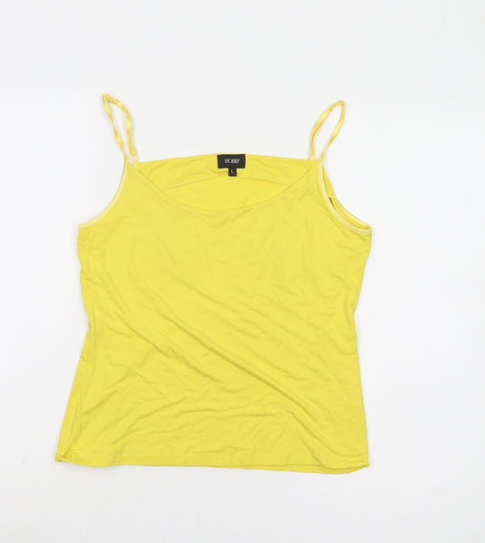Hobbs Women's Yellow Camisole Tank Top L
