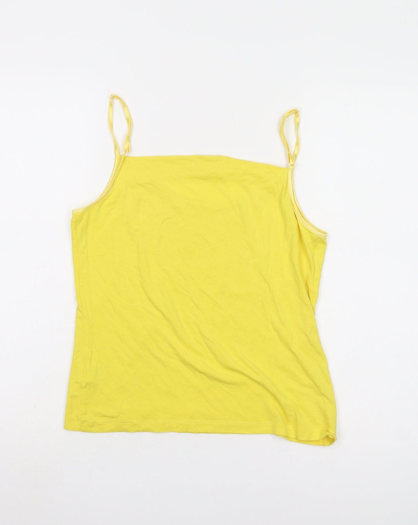 Hobbs Women's Yellow Camisole Tank Top L