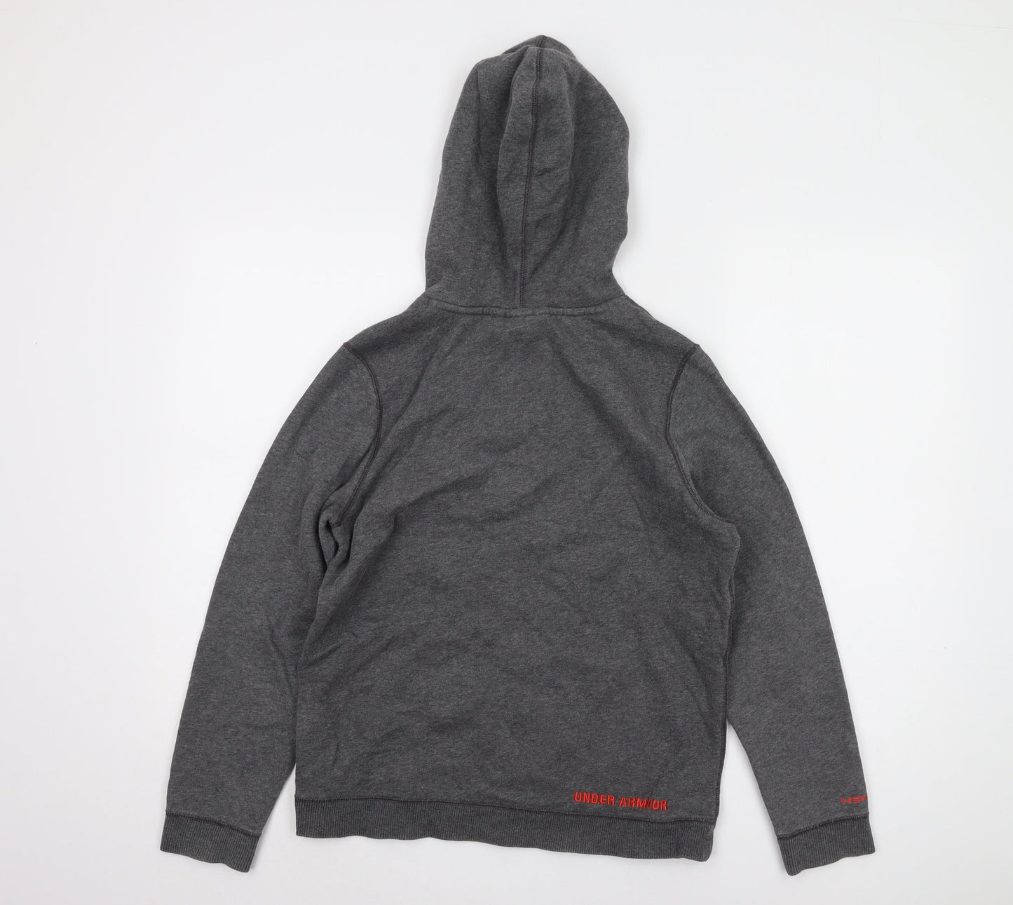 Under Armour Boys Grey Pullover Hoodie Age 12 Yrs