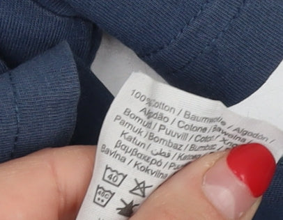 Jack & Jones Blue Graphic Print Men's T-Shirt L