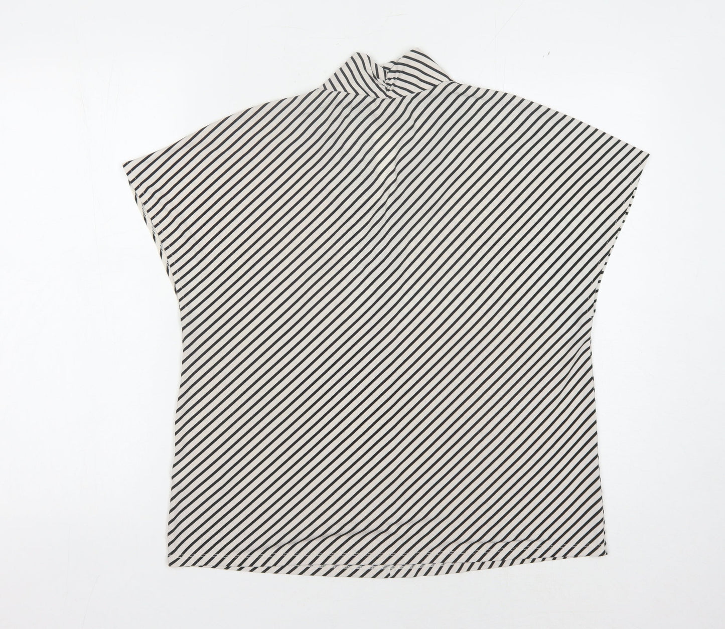 H&M Women's Striped Kimono Blouse, Size M - Casual Style