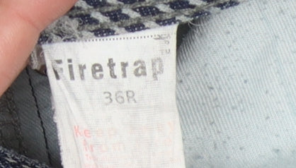 Firetrap Men's Blue Straight Jeans Size 36