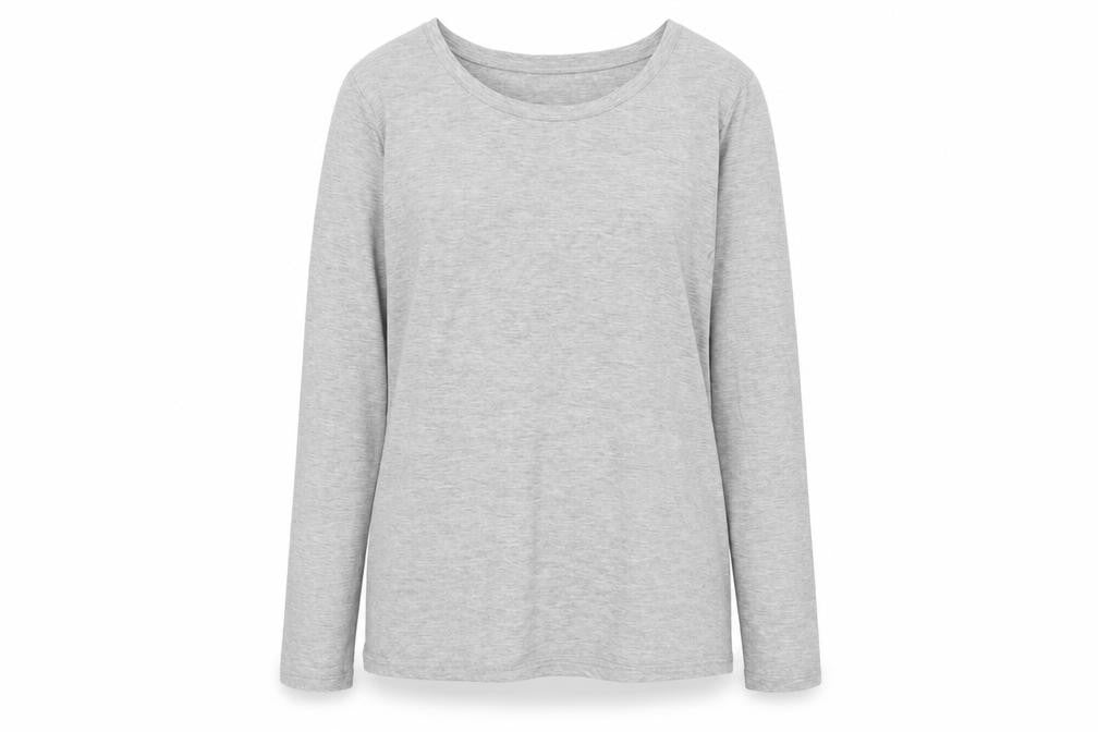 Womens UK Size XS Gap Grey Modal Blend T-Shirt
