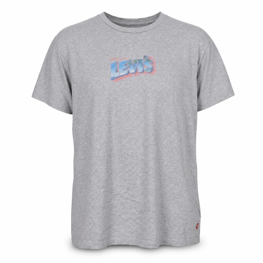 Mens UK Size 2XL Levi's Grey  Cotton T-Shirt