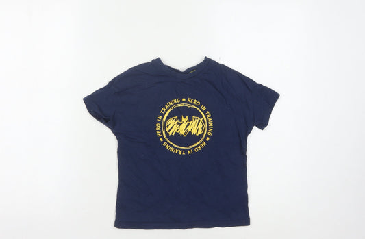 Batman Boys Blue T-Shirt 4-5 Years Superhero Graphic