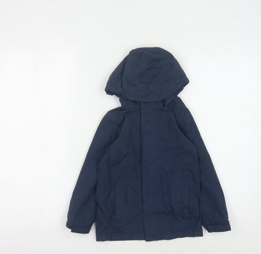 Regatta Boys Blue Waterproof Rain Coat 3-4 Years