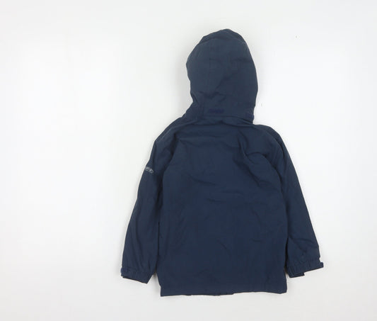 Regatta Boys Blue Waterproof Rain Coat 3-4 Years