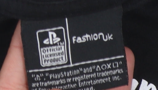 Fashion UK Boys Black Christmas PlayStation T-Shirt 6-7 Years