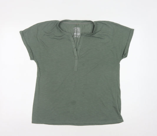 Mountain Warehouse Women's Green T-Shirt Size 12