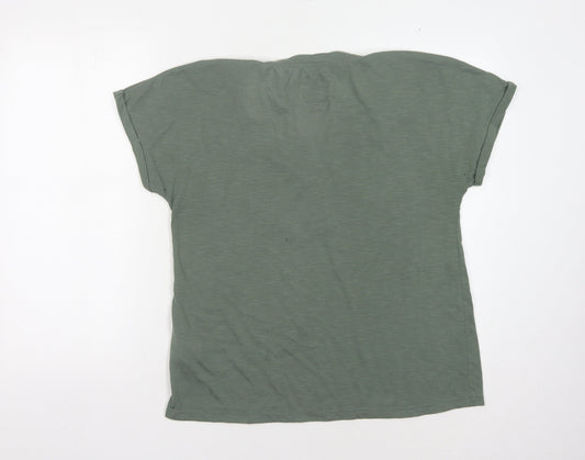 Mountain Warehouse Women's Green T-Shirt Size 12