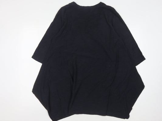 Capri Women's Black Tunic with Pockets, S/M