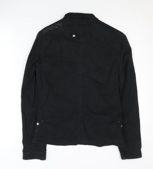 McKenzie Women's Black Cotton Jacket Size 8