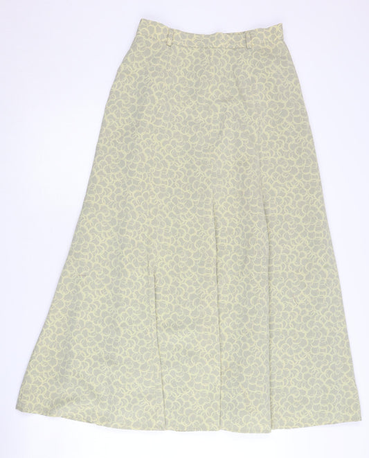 Viyella Women's Multicoloured A-Line Skirt UK 10