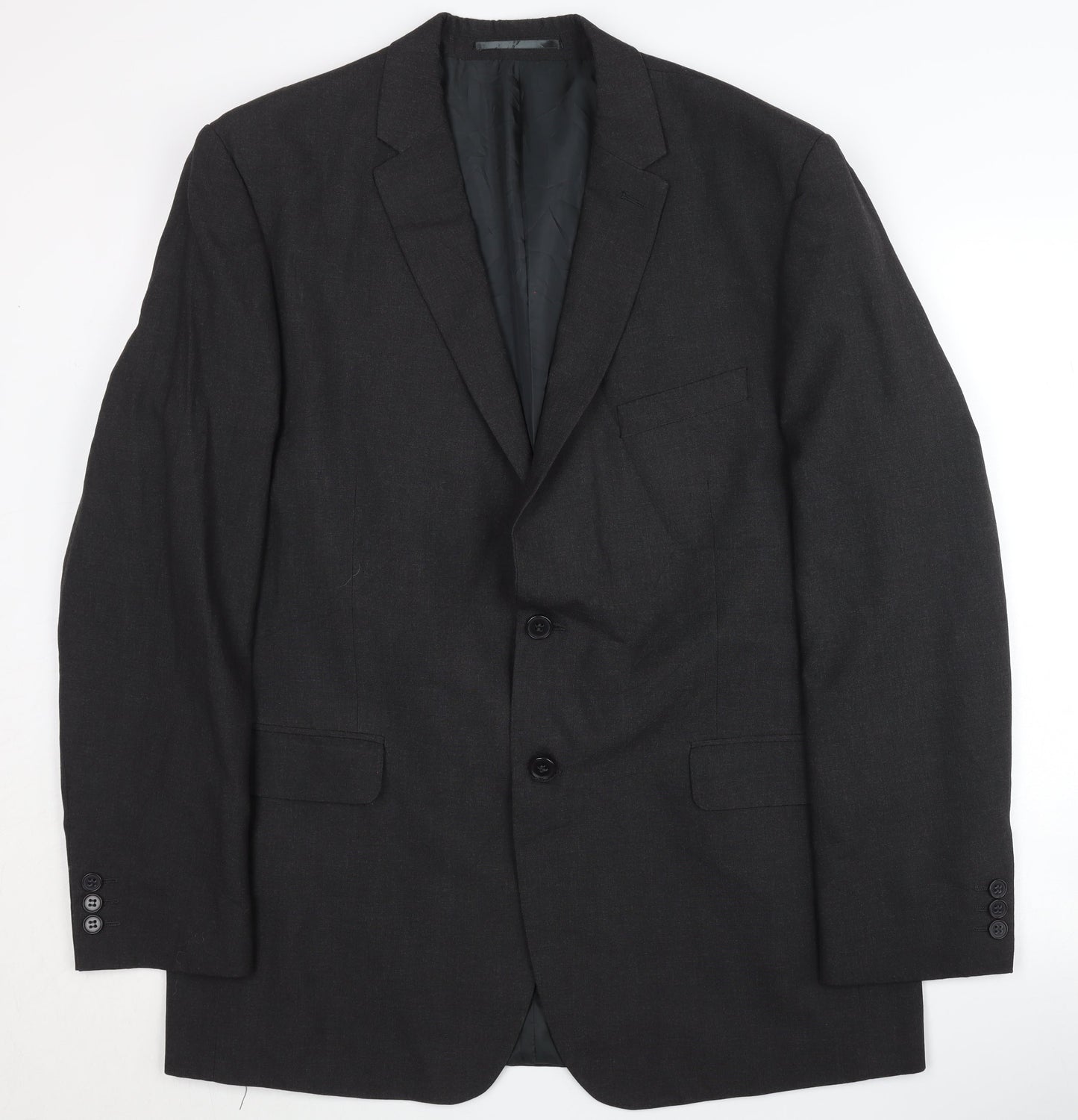 Thomas Nash Men's Black Blazer, Size 44, Formal Style