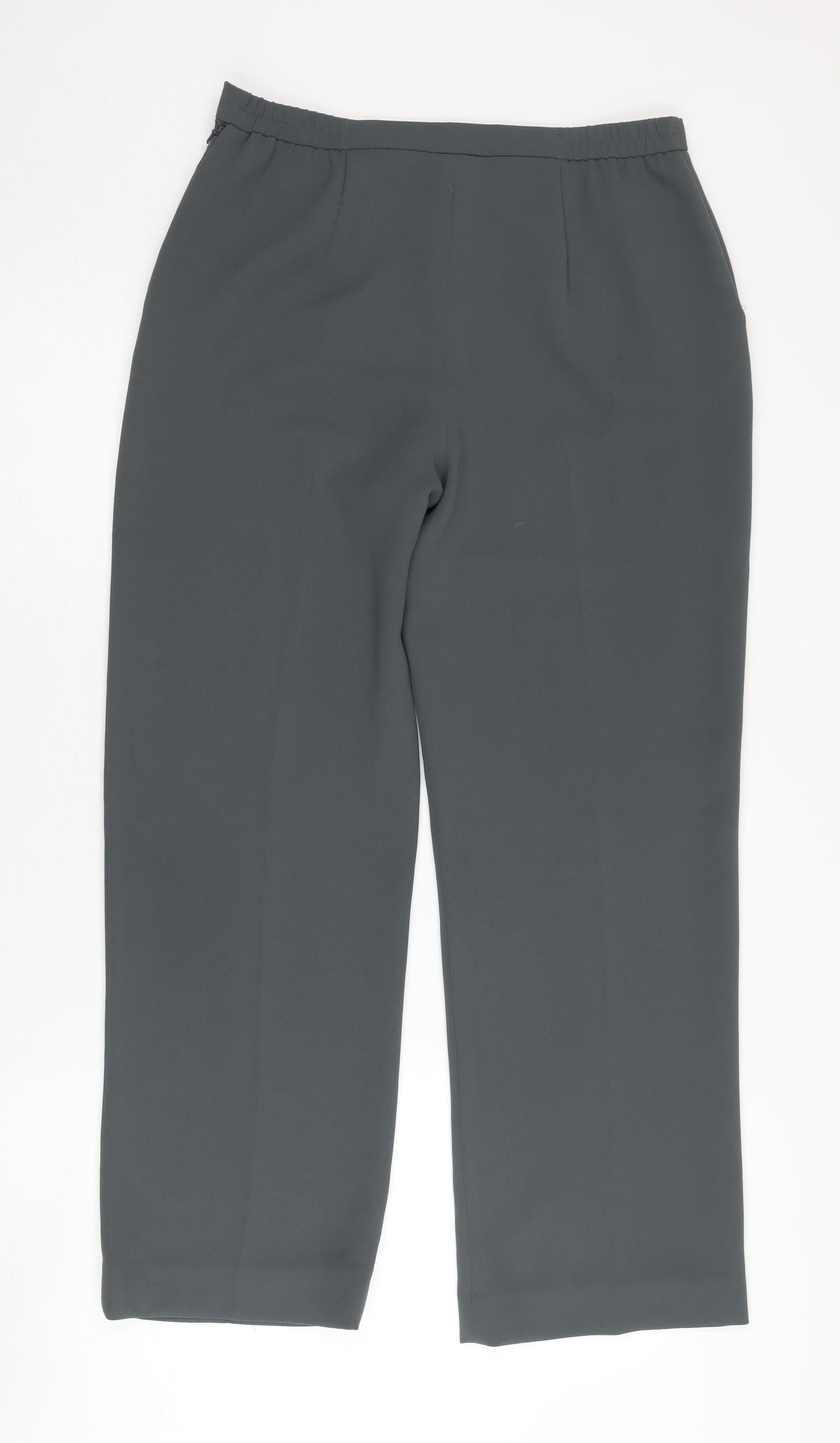 Eastex Women's Grey Trousers, UK 10, Straight Leg