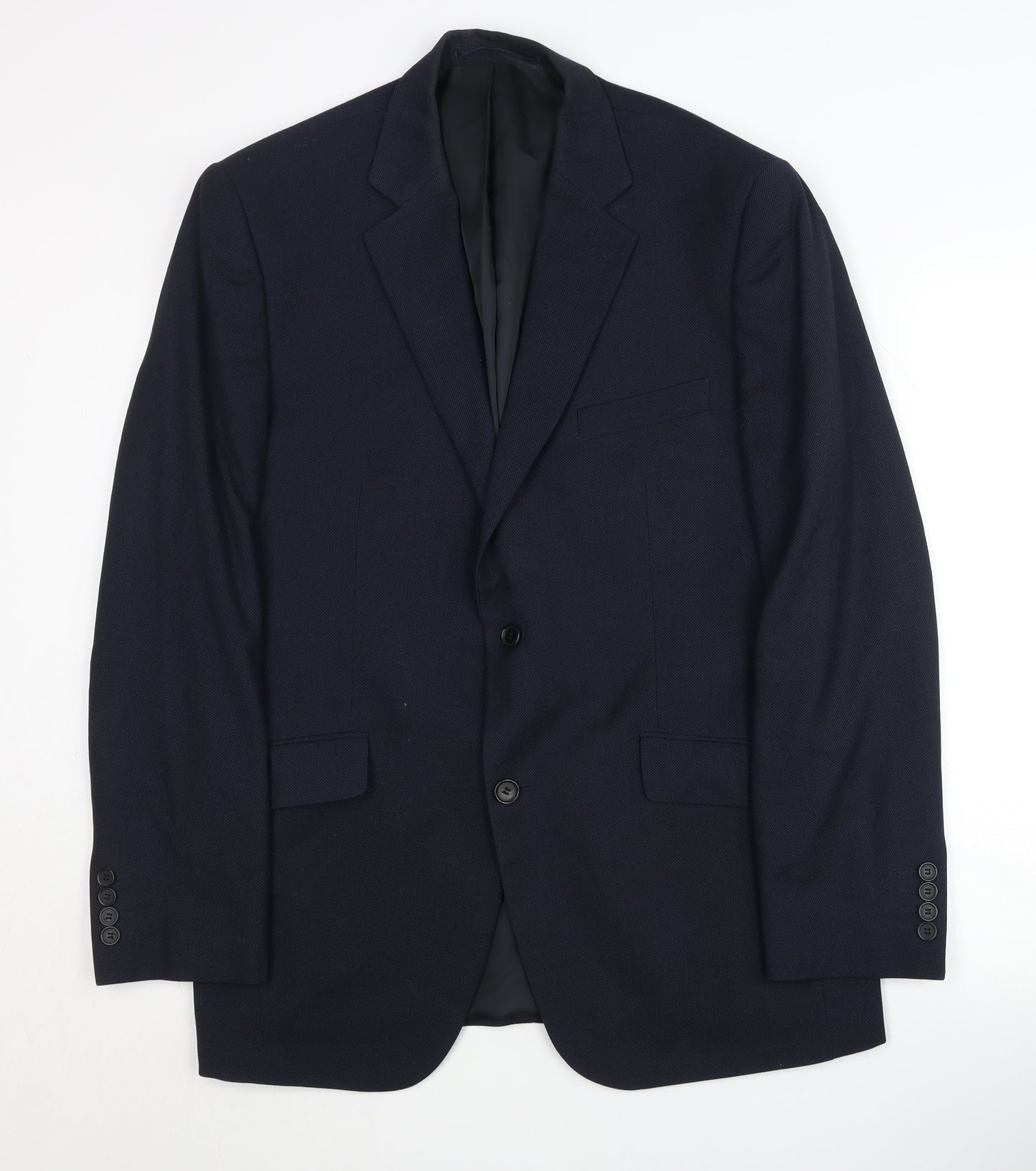 Dehavilland Men's Blue Suit Jacket Size 40L
