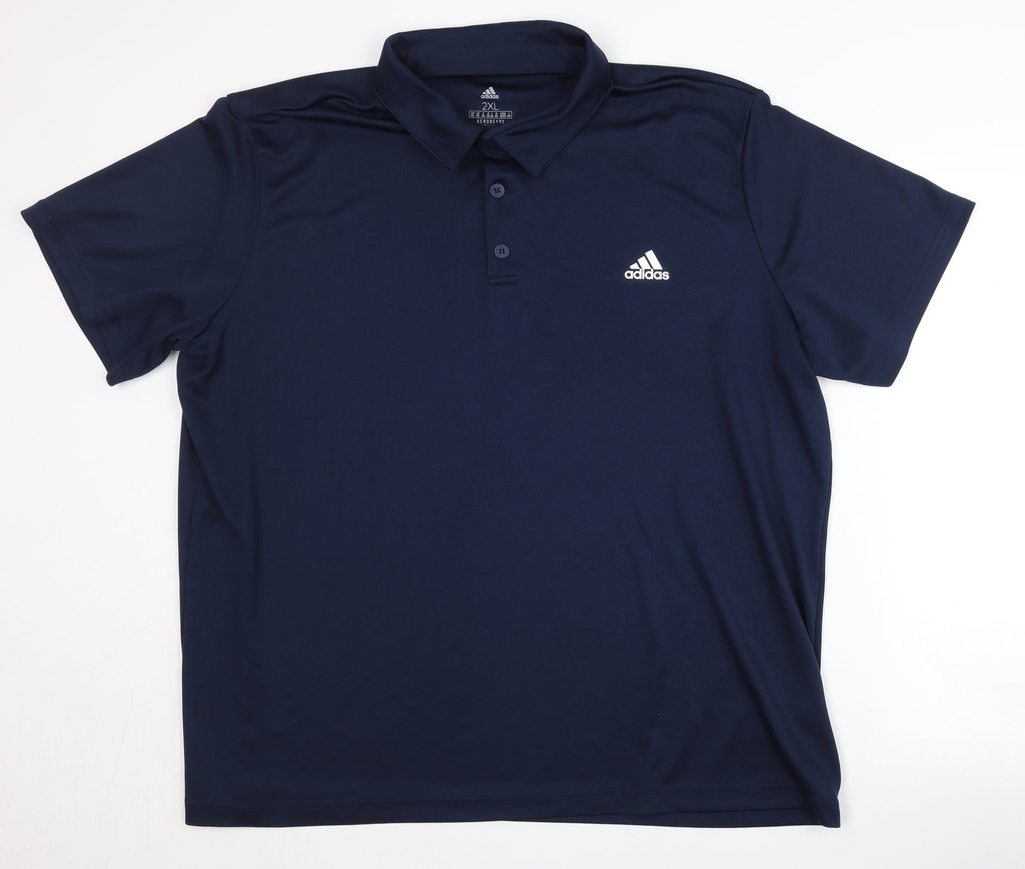 Adidas Men's Blue 2XL Polo Shirt