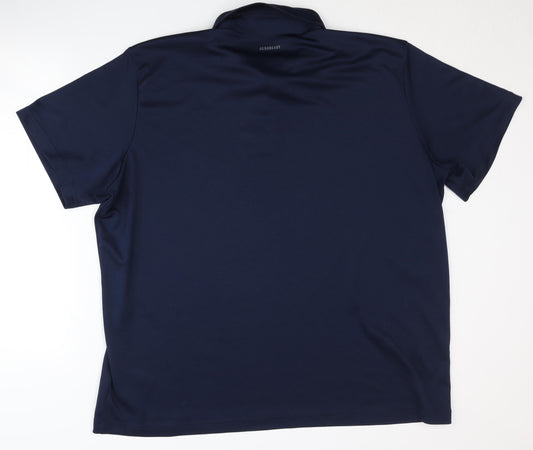 Adidas Men's Blue 2XL Polo Shirt