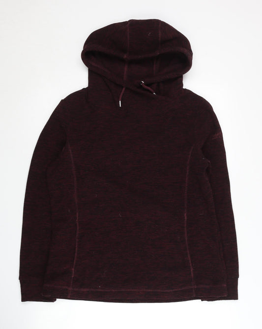 Regatta Women's Red Hoodie, Size 12, Polyester Fleece
