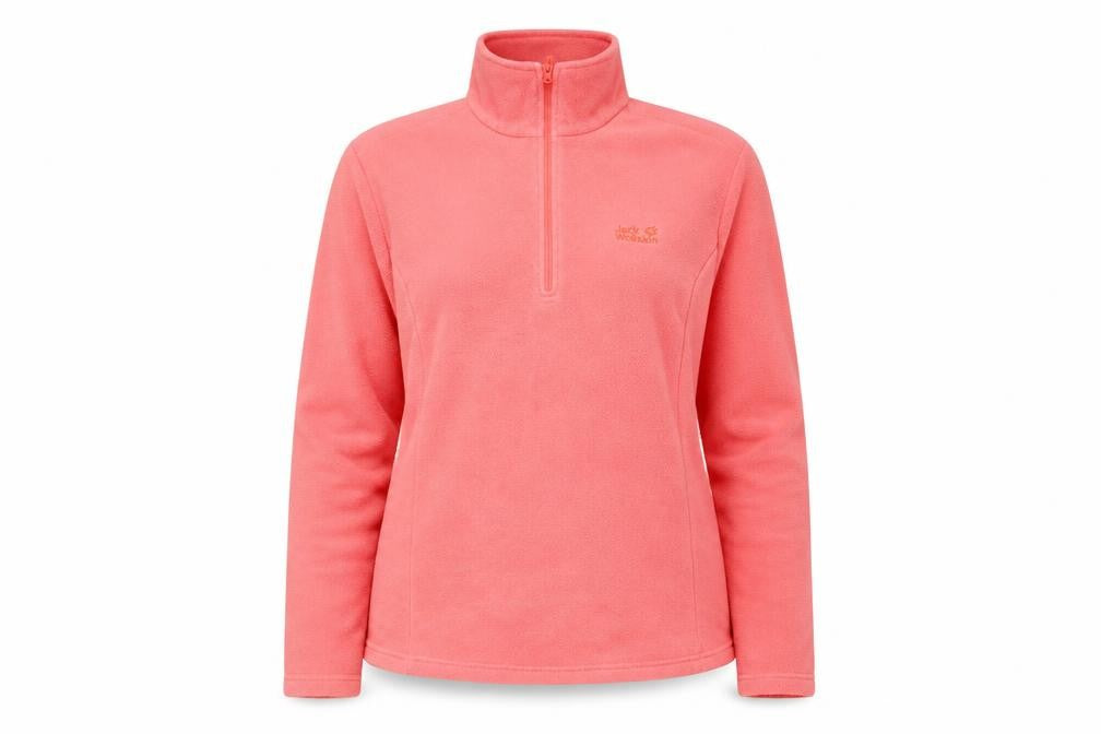 Womens UK XL Regular Jack Wolfskin Pink Pullover Sweatshirt