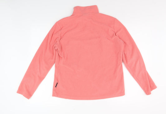 Jack Wolfskin Women's Pink Fleece Pullover XL
