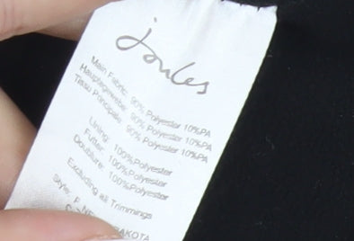 Joules Women's Black Quilted Waistcoat - Size 14