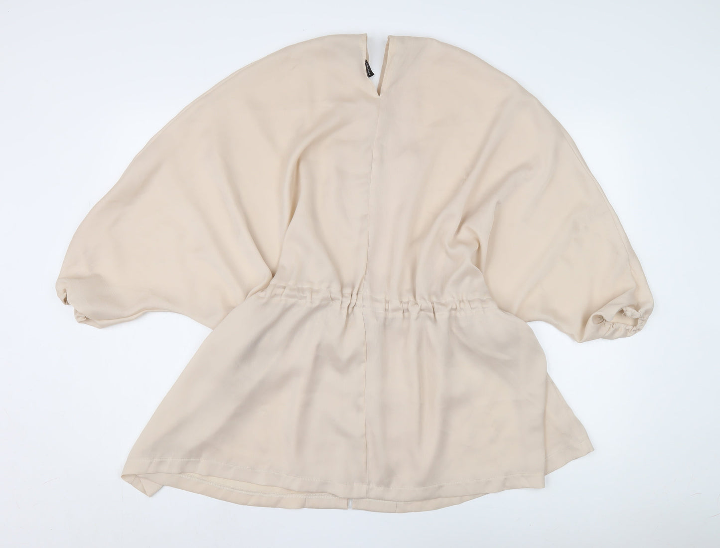PrettyLittleThing Women's Beige Kimono Blouse Size 12