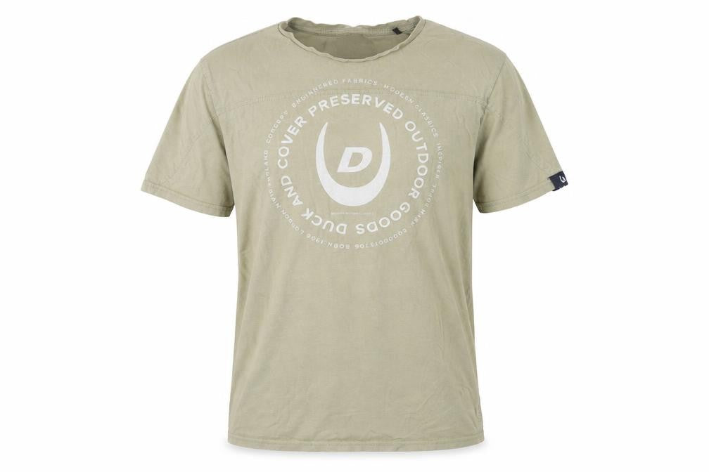 Mens UK Size XL Duck and Cover Beige  Cotton T-Shirt