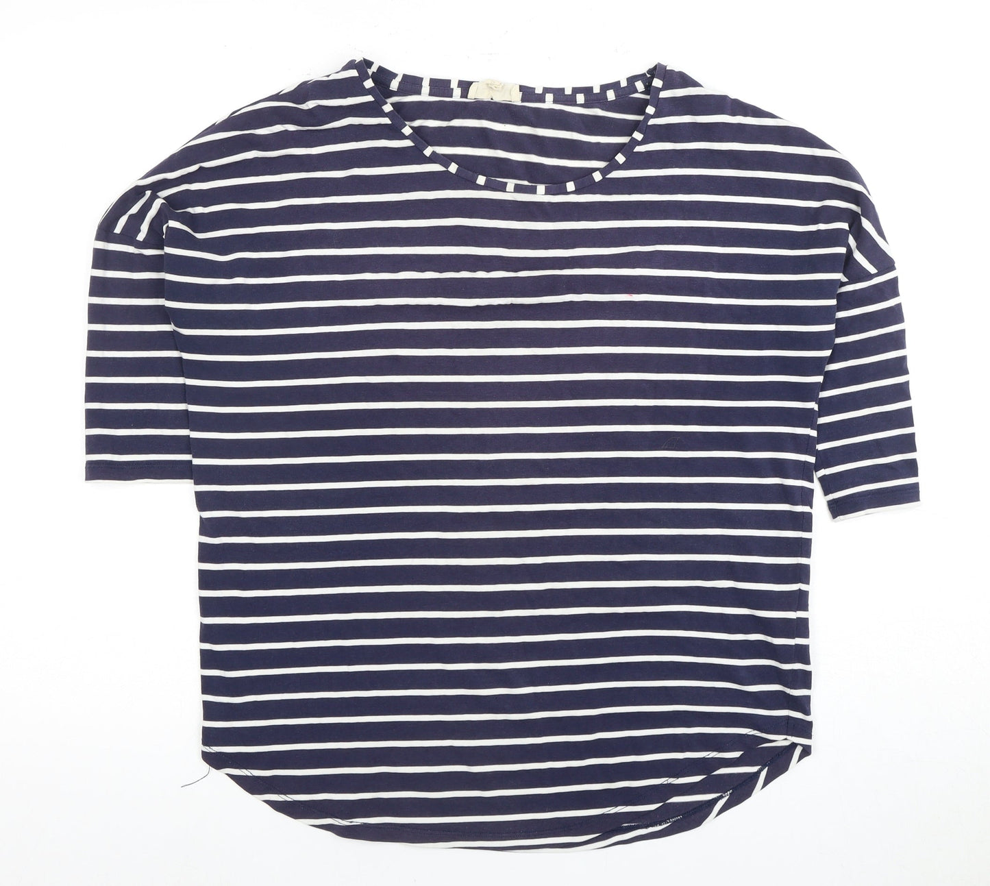 Phase Eight Women's Blue Striped T-Shirt, Medium
