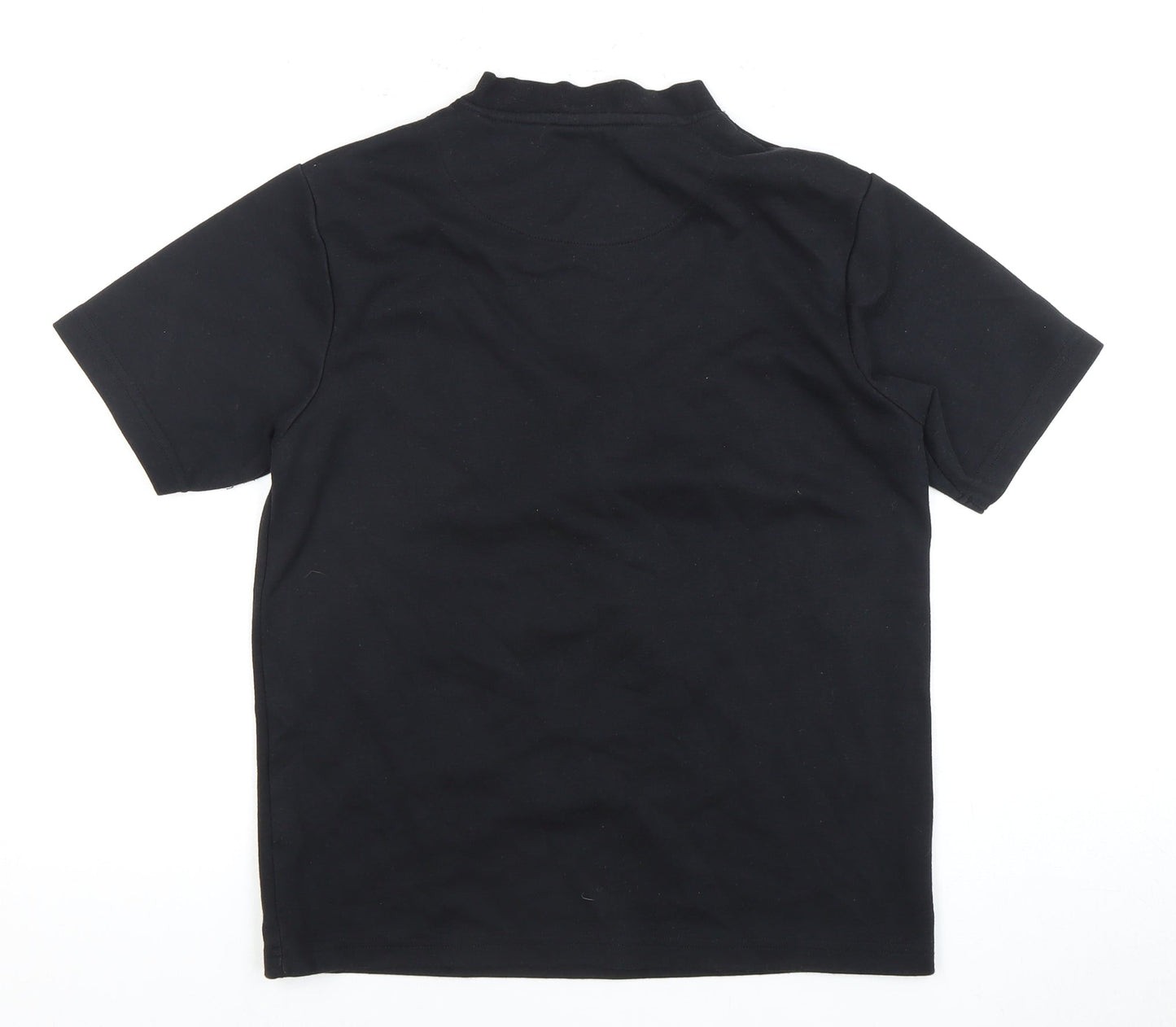boohooMAN Men's Black Crew Neck T-Shirt M