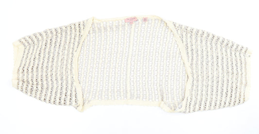 Ted Baker Women's Ivory Shrug M/L Open-Knit Spring