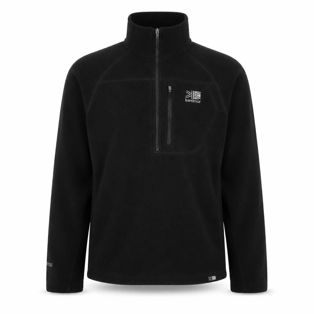 Mens UK XS Regular Karrimor Black Pullover Sweatshirt