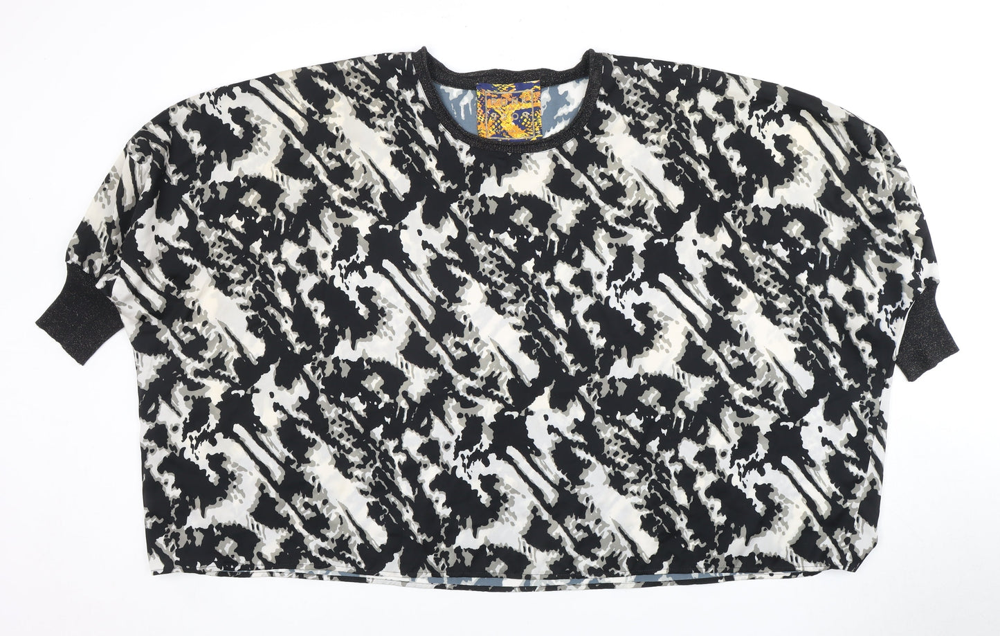 Punk Pose Women's Multicoloured Animal Print Top