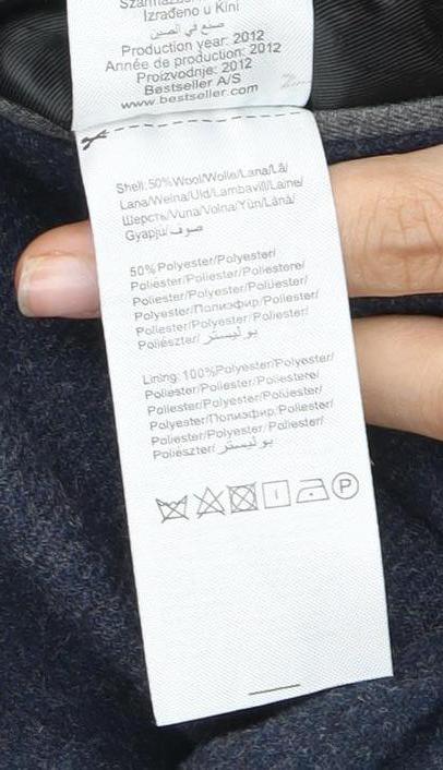 Jack & Jones Men's Blue Blazer, Size 44, Regular Fit