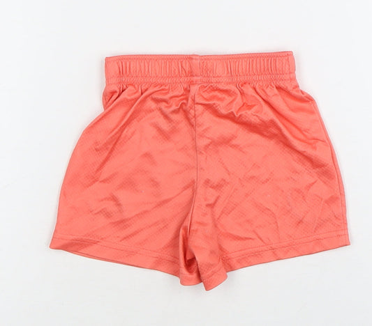 Puma Boys Red Athletic Football Shorts 1-2 Years