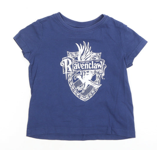 Harry Potter Boys Blue Ravenclaw T-Shirt 3-4 Years