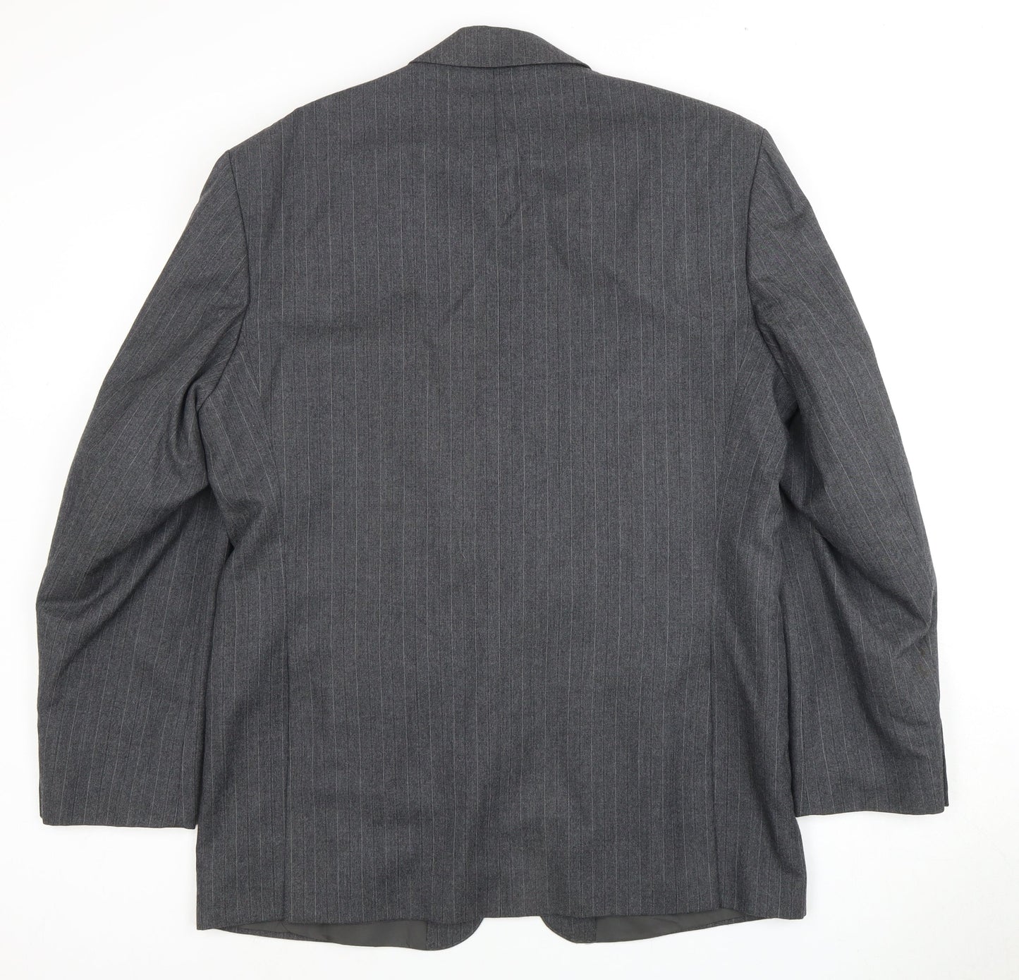 Dunn & Co Men's Grey Blazer 42 Classic Striped Jacket