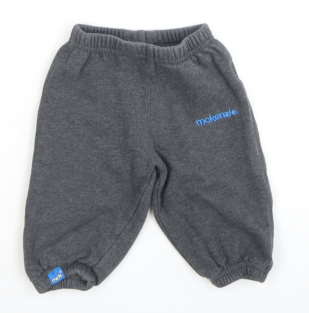 McKenzie Grey Unisex Baby Jogger Trousers 9-12 Months