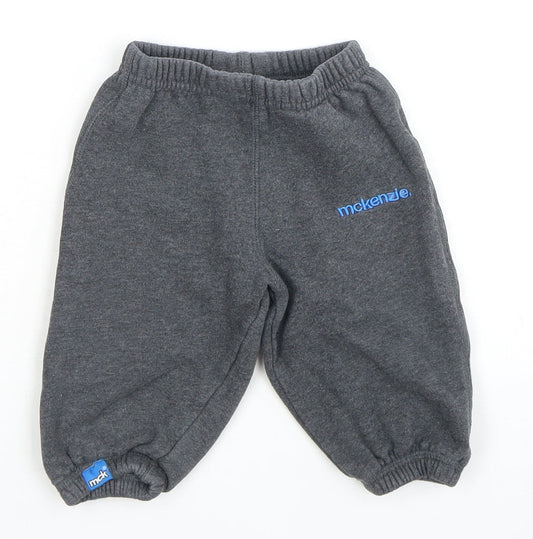 McKenzie Grey Unisex Baby Jogger Trousers 9-12 Months
